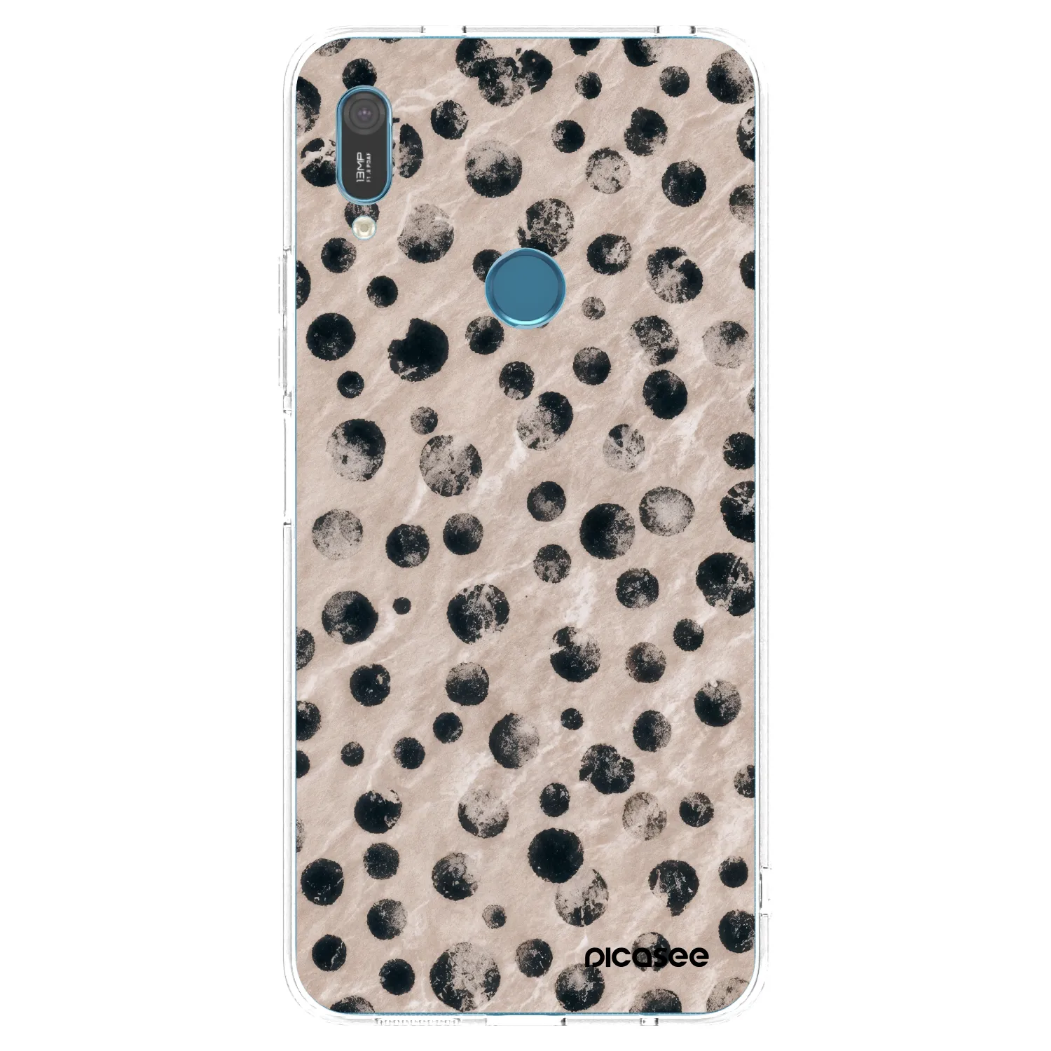 Picasee átlátszó szilikon tok az alábbi mobiltelefonokra Huawei Y6 2019 - Inked