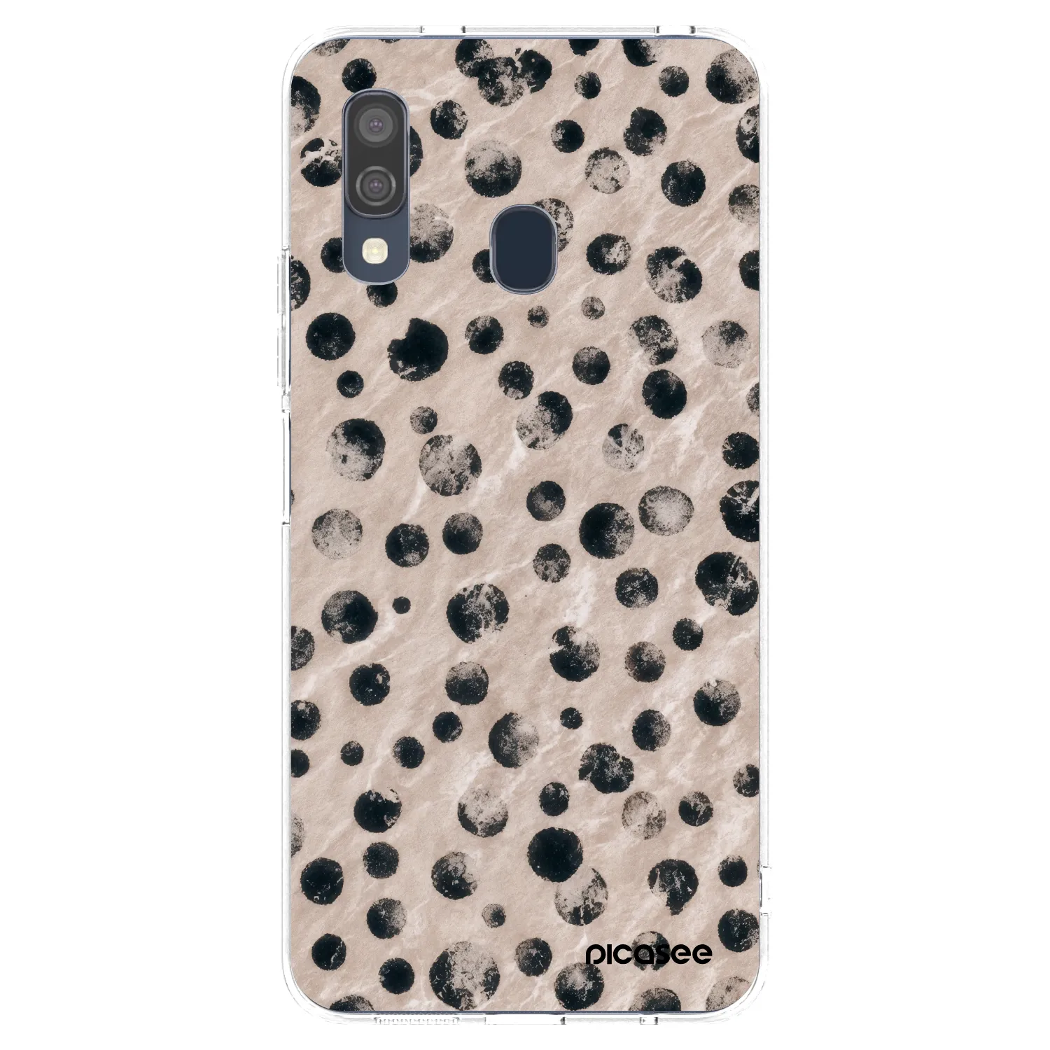Picasee átlátszó szilikon tok az alábbi mobiltelefonokra Samsung Galaxy A40 A405F - Inked