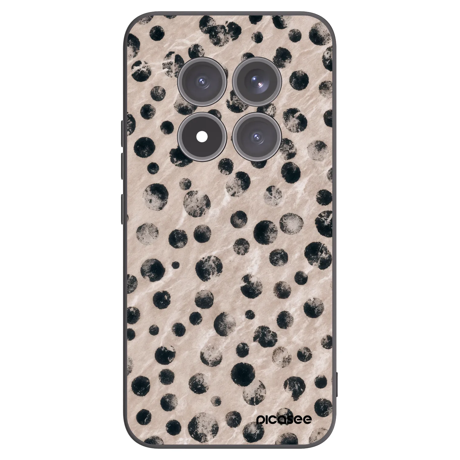 Picasee fekete szilikon tok az alábbi mobiltelefonokra Xiaomi Redmi Note 15 Pro+ - Inked