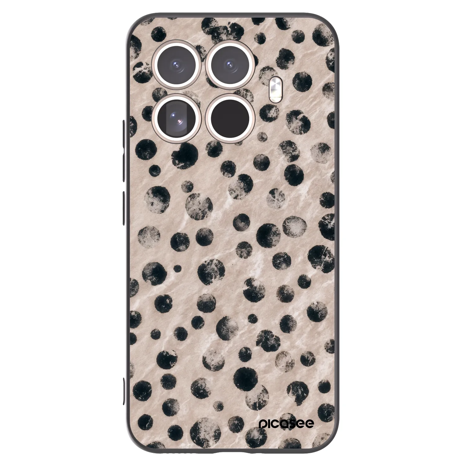 Picasee fekete szilikon tok az alábbi mobiltelefonokra Xiaomi 15T Pro - Inked