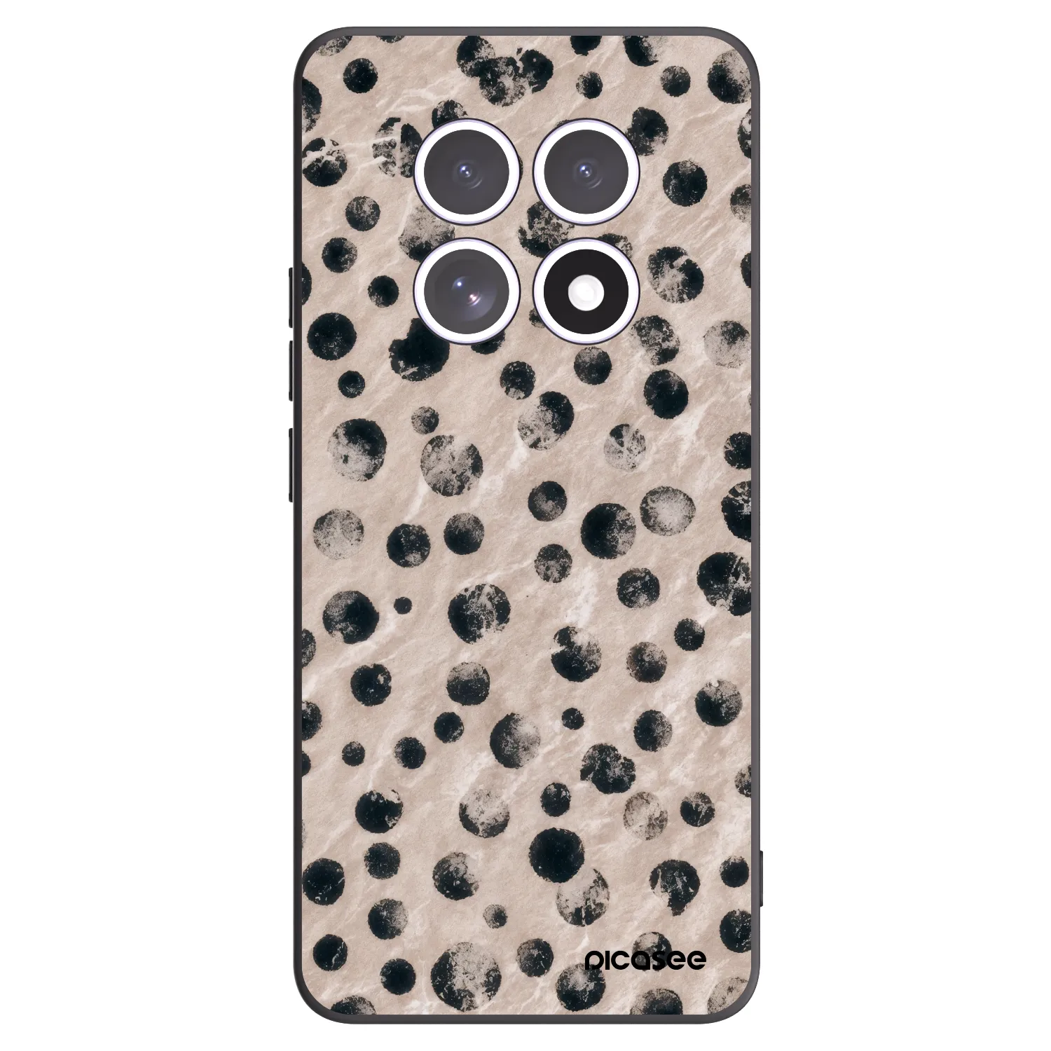 Picasee fekete szilikon tok az alábbi mobiltelefonokra Xiaomi Redmi Note 15 - Inked