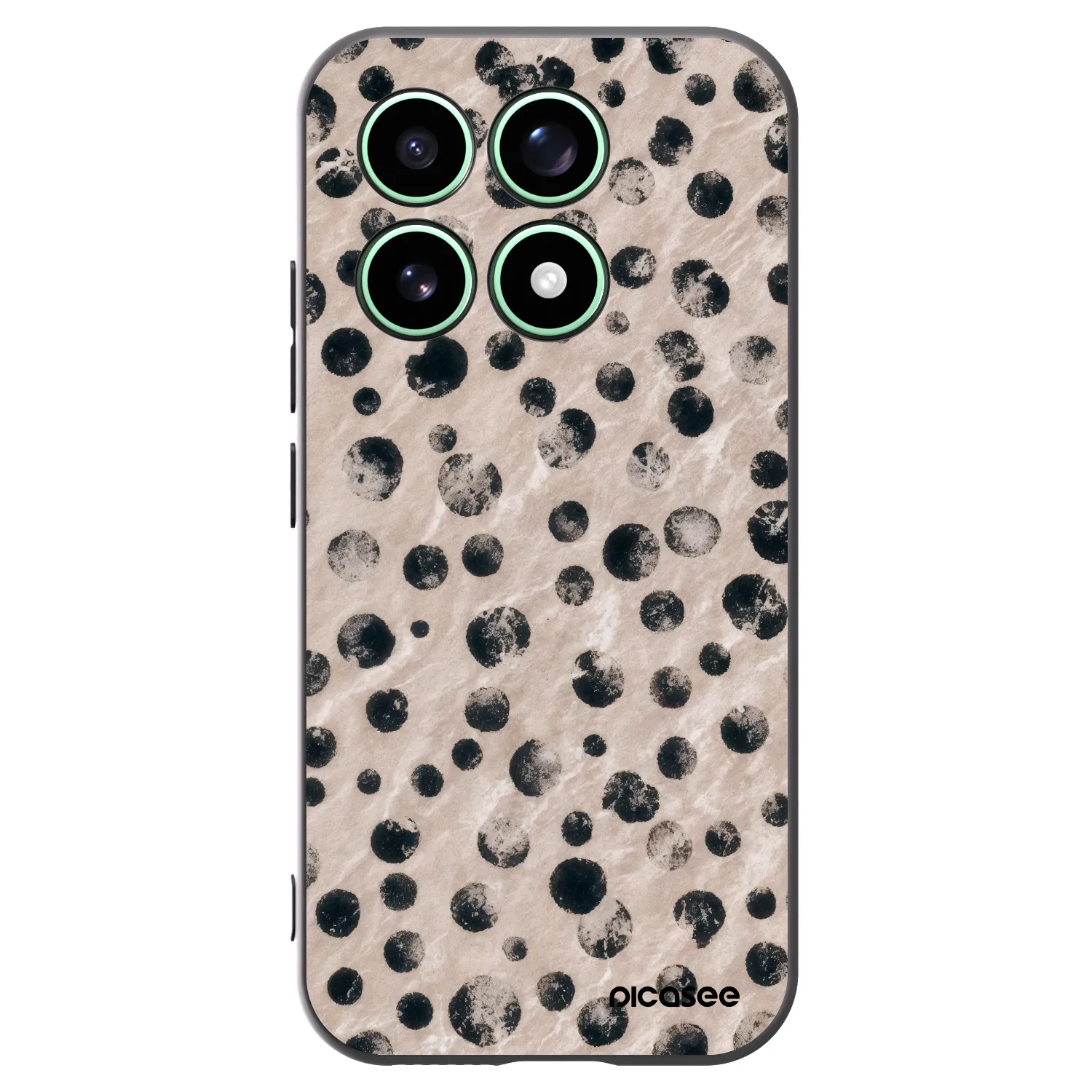 Picasee fekete szilikon tok az alábbi mobiltelefonokra Xiaomi 17 - Inked