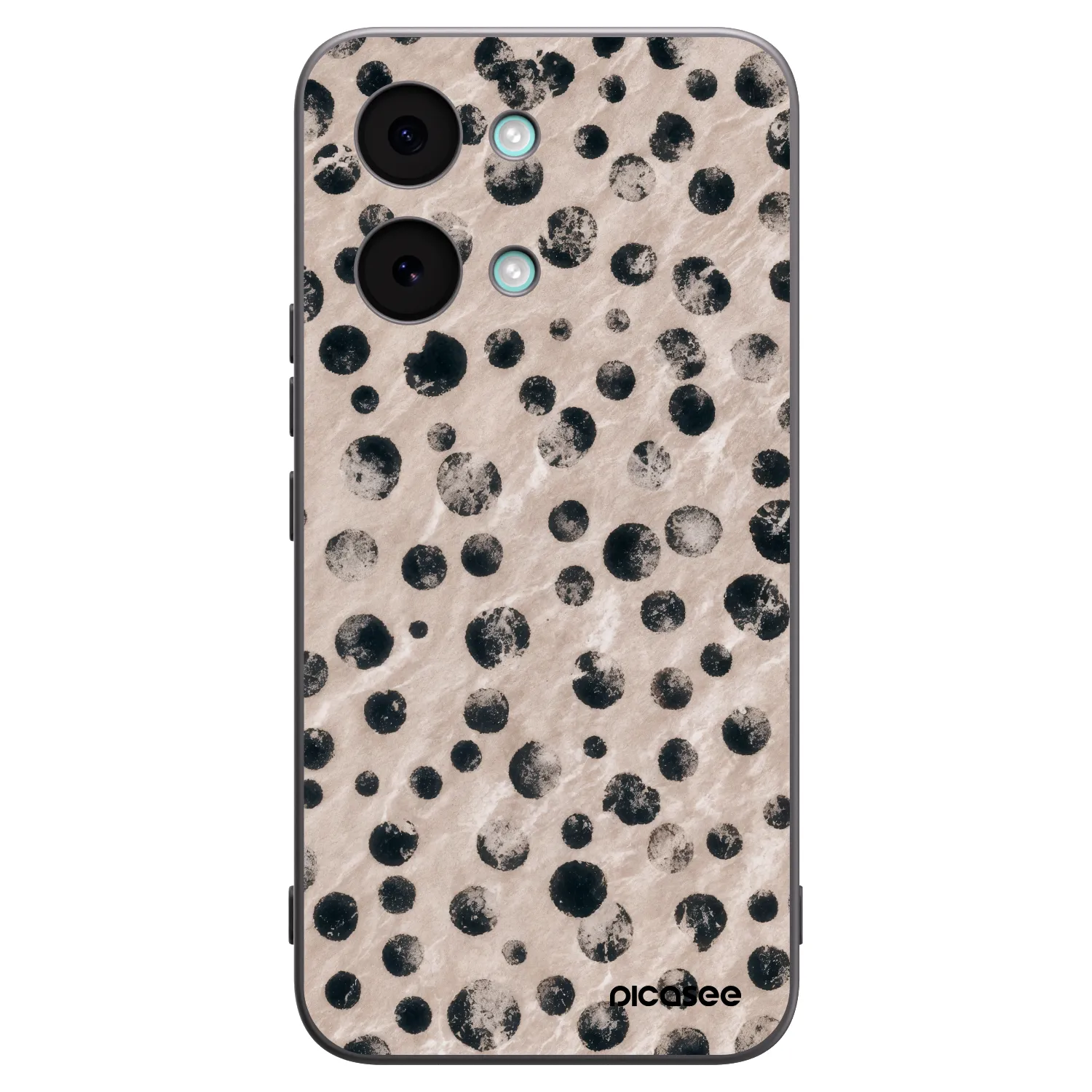 Picasee fekete szilikon tok az alábbi mobiltelefonokra Xiaomi Poco X8 Pro Max - Inked