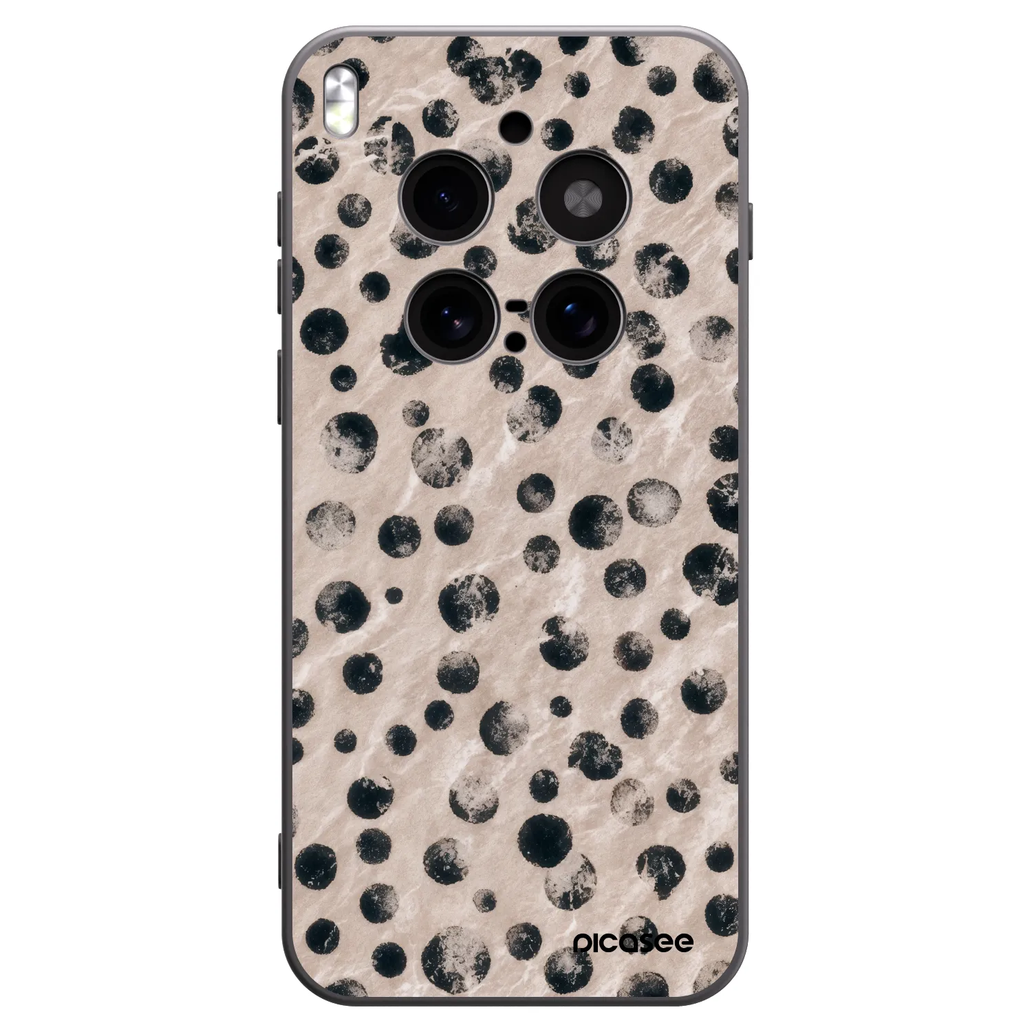 Picasee fekete szilikon tok az alábbi mobiltelefonokra Vivo X300 Pro - Inked