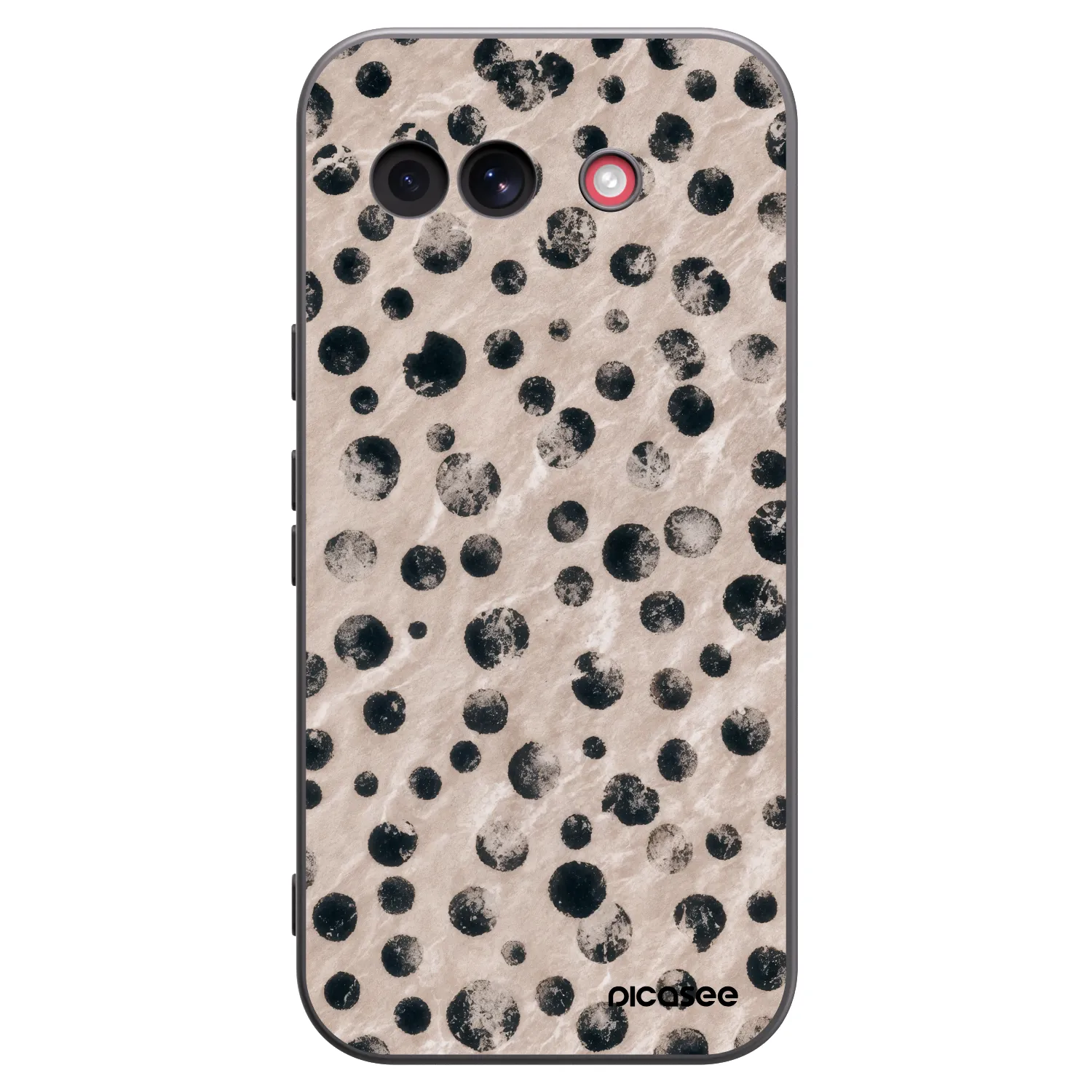 Picasee fekete szilikon tok az alábbi mobiltelefonokra Google Pixel 10a - Inked