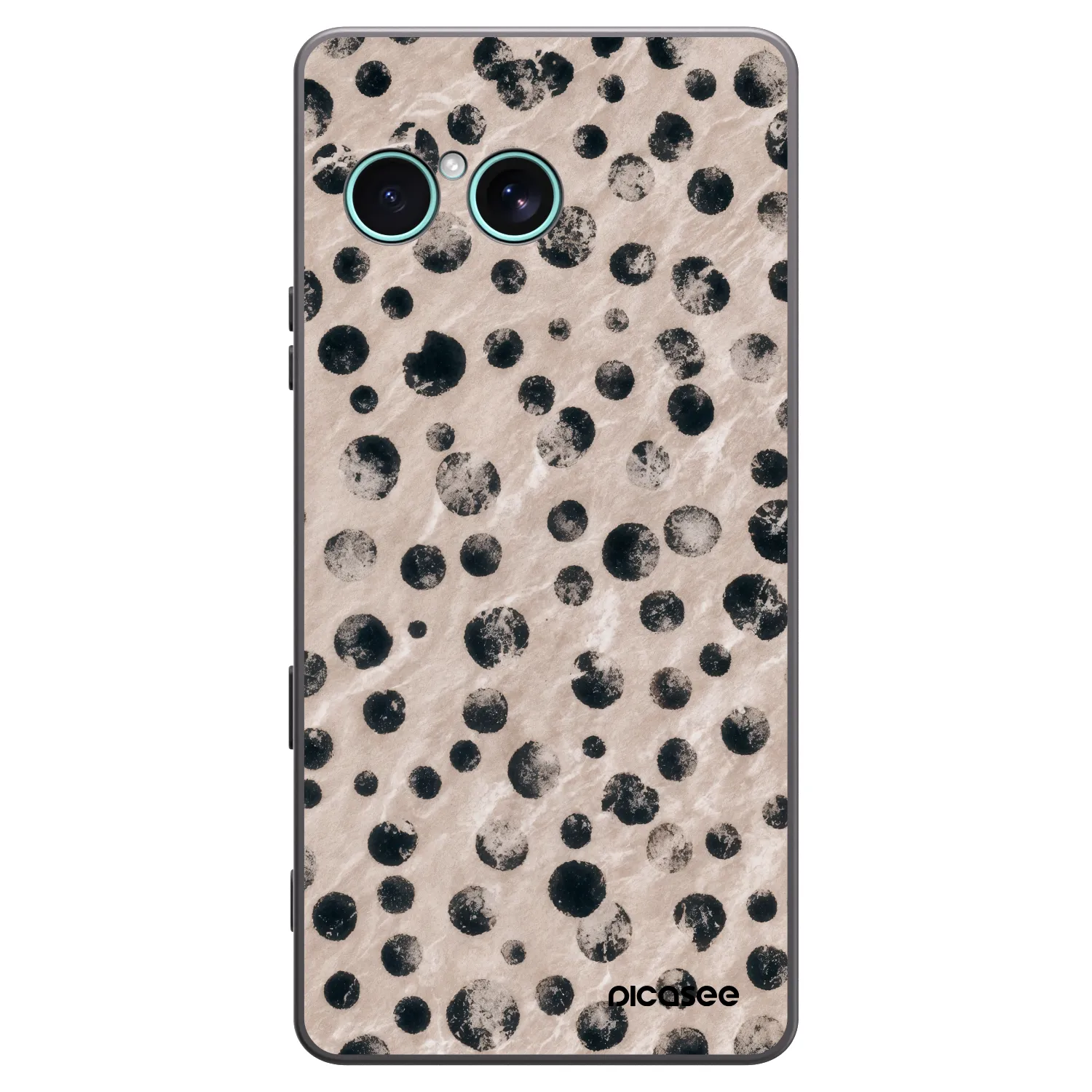 Picasee fekete szilikon tok az alábbi mobiltelefonokra Sony Xperia 10 VII - Inked