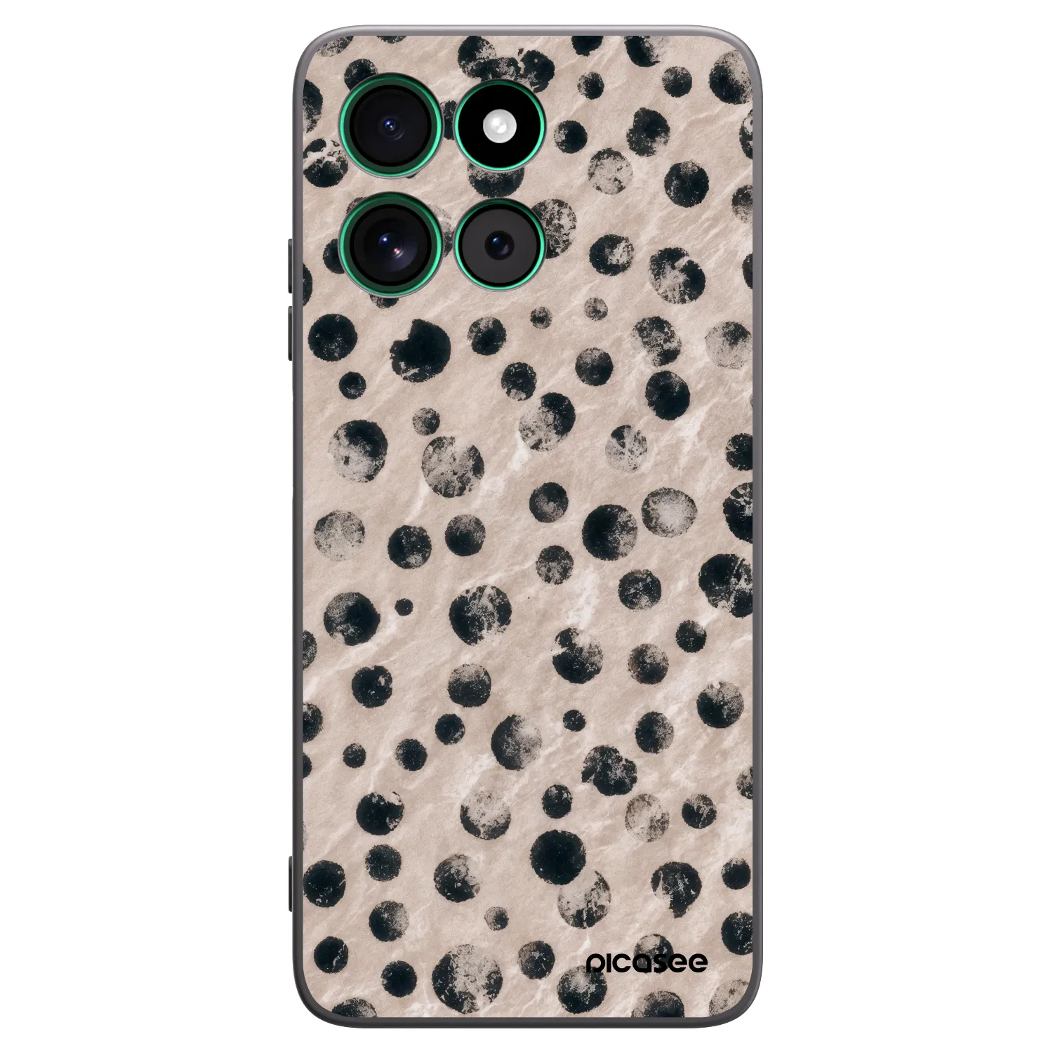 Picasee fekete szilikon tok az alábbi mobiltelefonokra Motorola Moto G57 Power - Inked