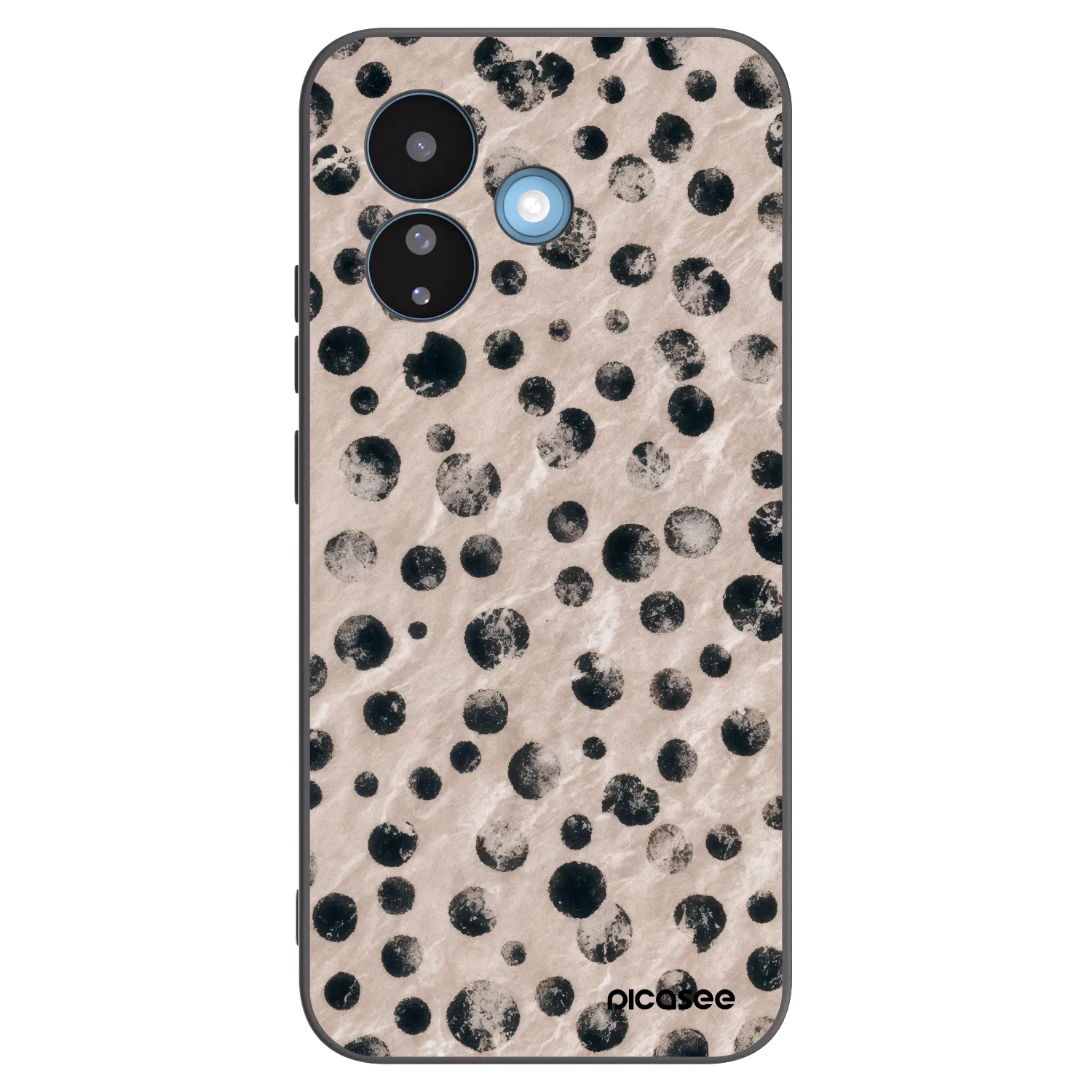 Picasee fekete szilikon tok az alábbi mobiltelefonokra Xiaomi Redmi Note 17 Pro 5G - Inked