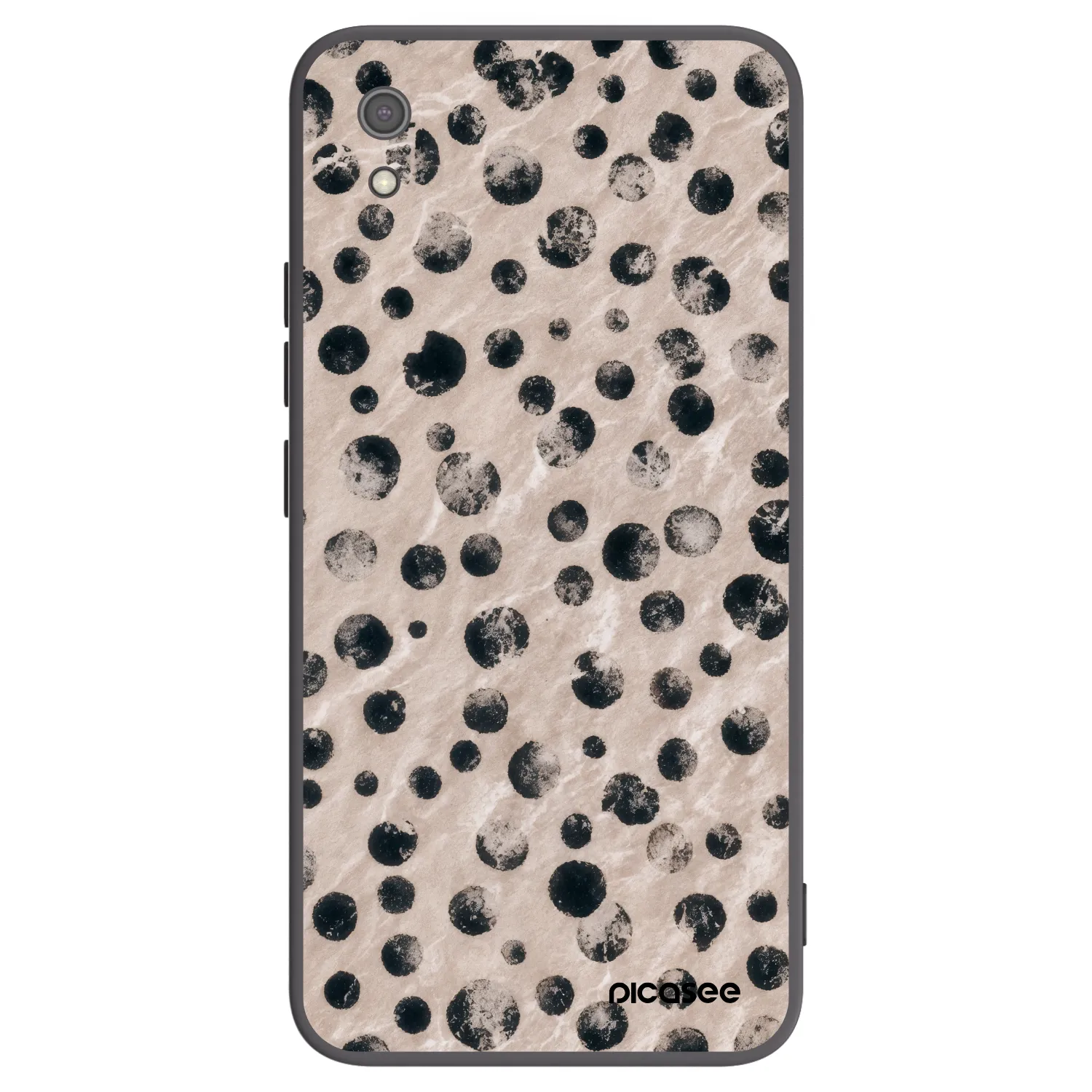 Picasee fekete szilikon tok az alábbi mobiltelefonokra Xiaomi Redmi 7A - Inked