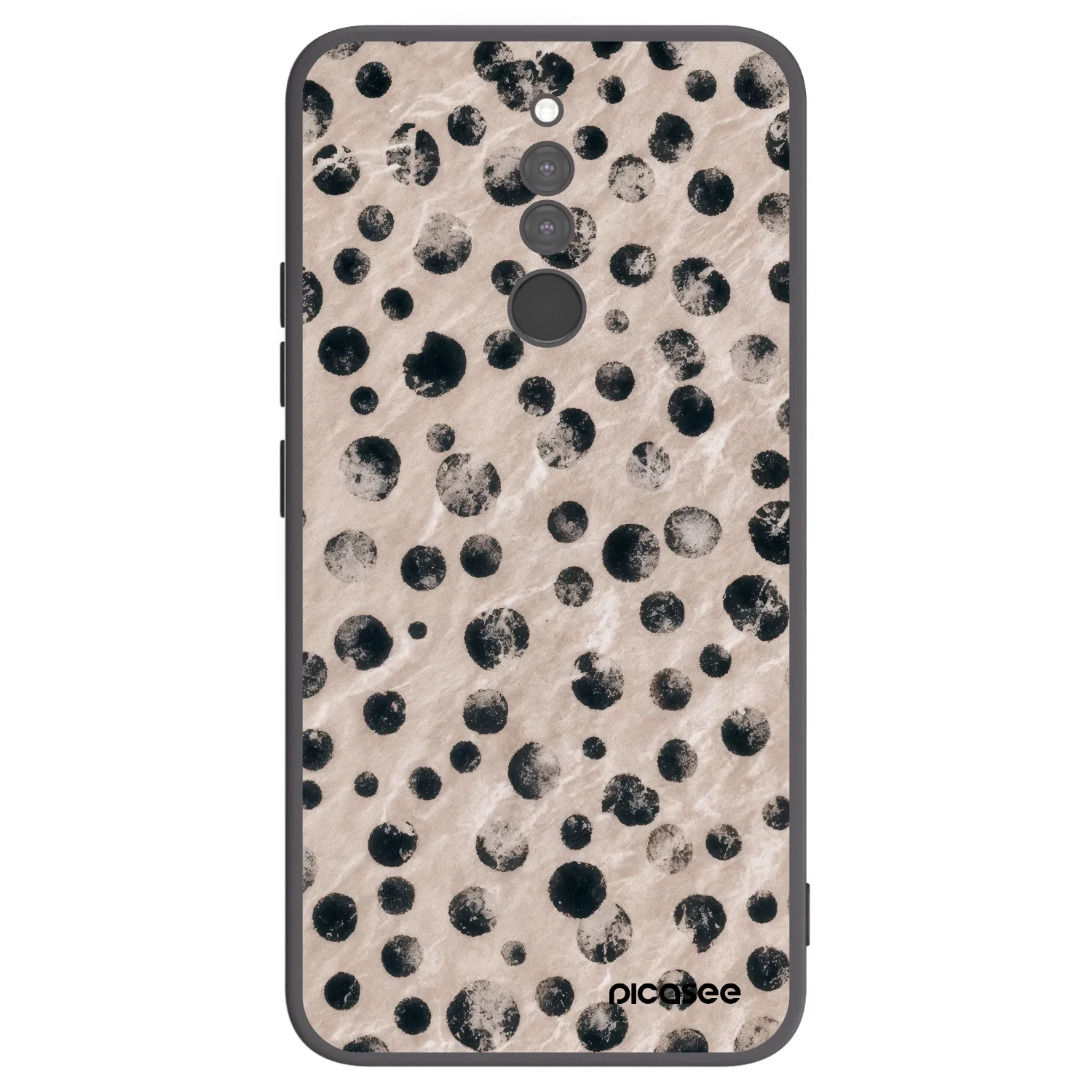 Picasee fekete szilikon tok az alábbi mobiltelefonokra Xiaomi Redmi 8 - Inked