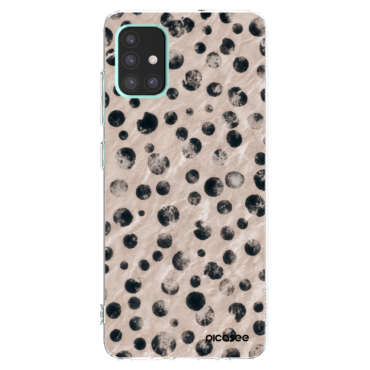 Picasee átlátszó szilikon tok az alábbi mobiltelefonokra Samsung Galaxy A51 A515F - Inked