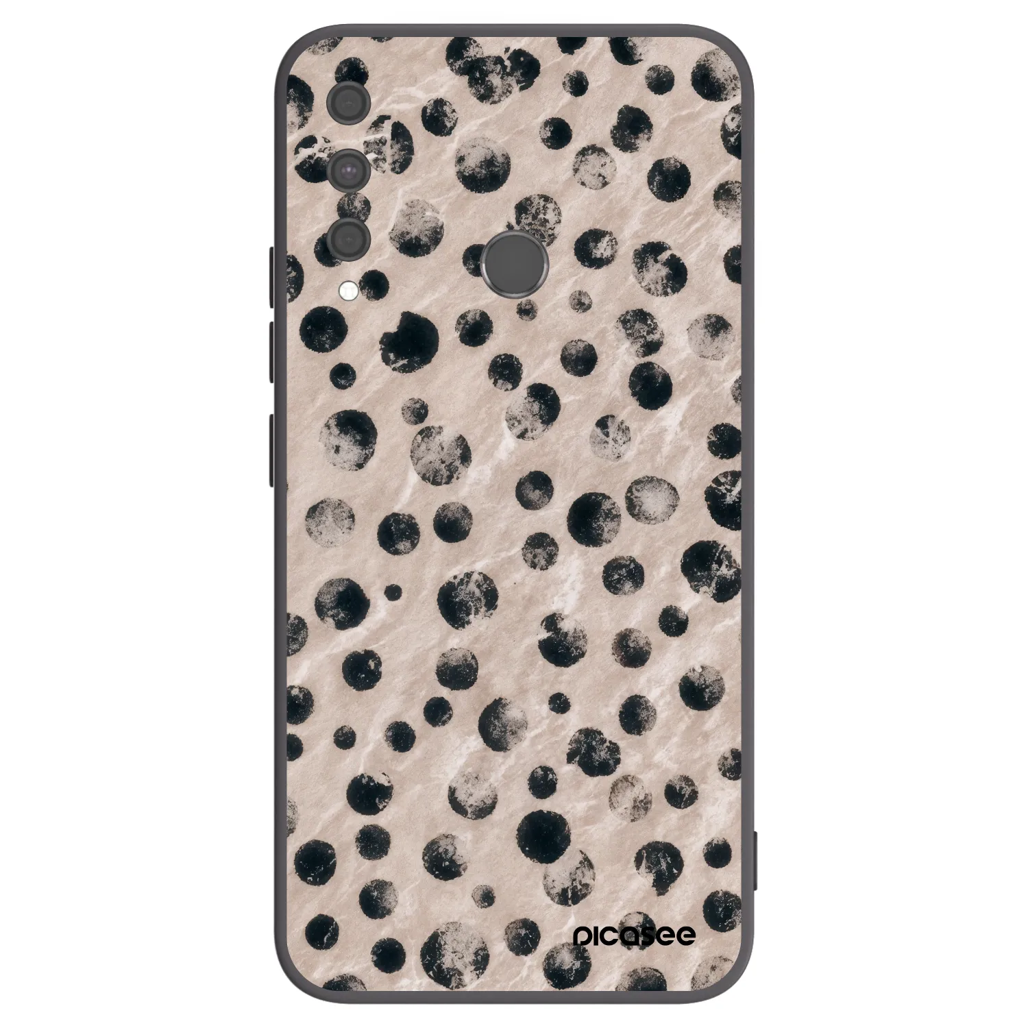 Picasee fekete szilikon tok az alábbi mobiltelefonokra Huawei P40 Lite E - Inked