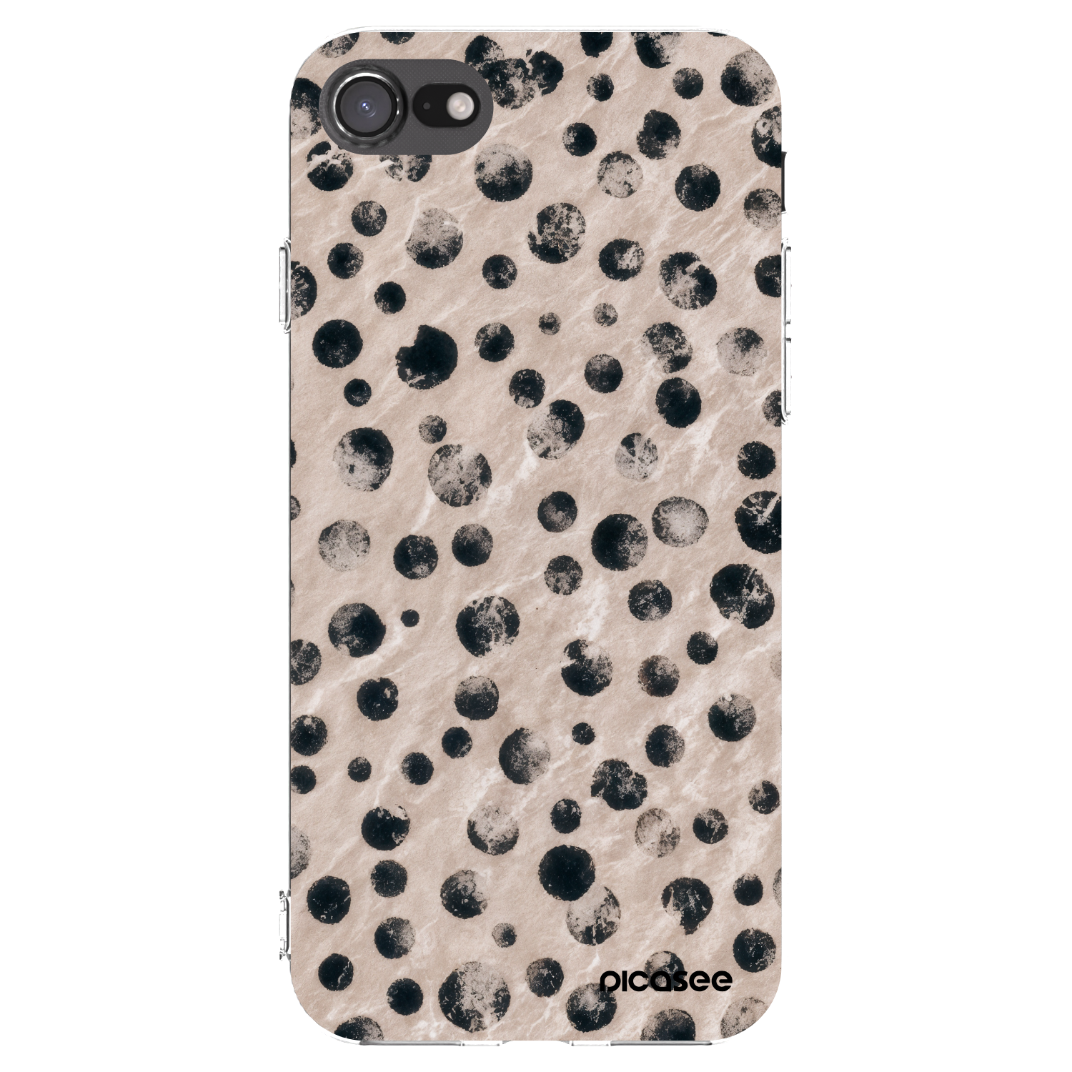 Picasee átlátszó szilikon tok az alábbi mobiltelefonokra Apple iPhone SE 2020 - Inked