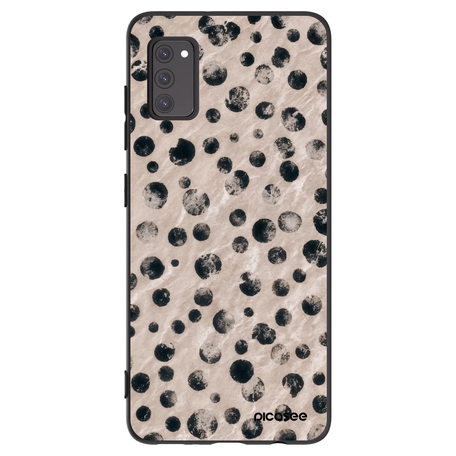 Picasee fekete szilikon tok az alábbi mobiltelefonokra Samsung Galaxy A41 A415F - Inked