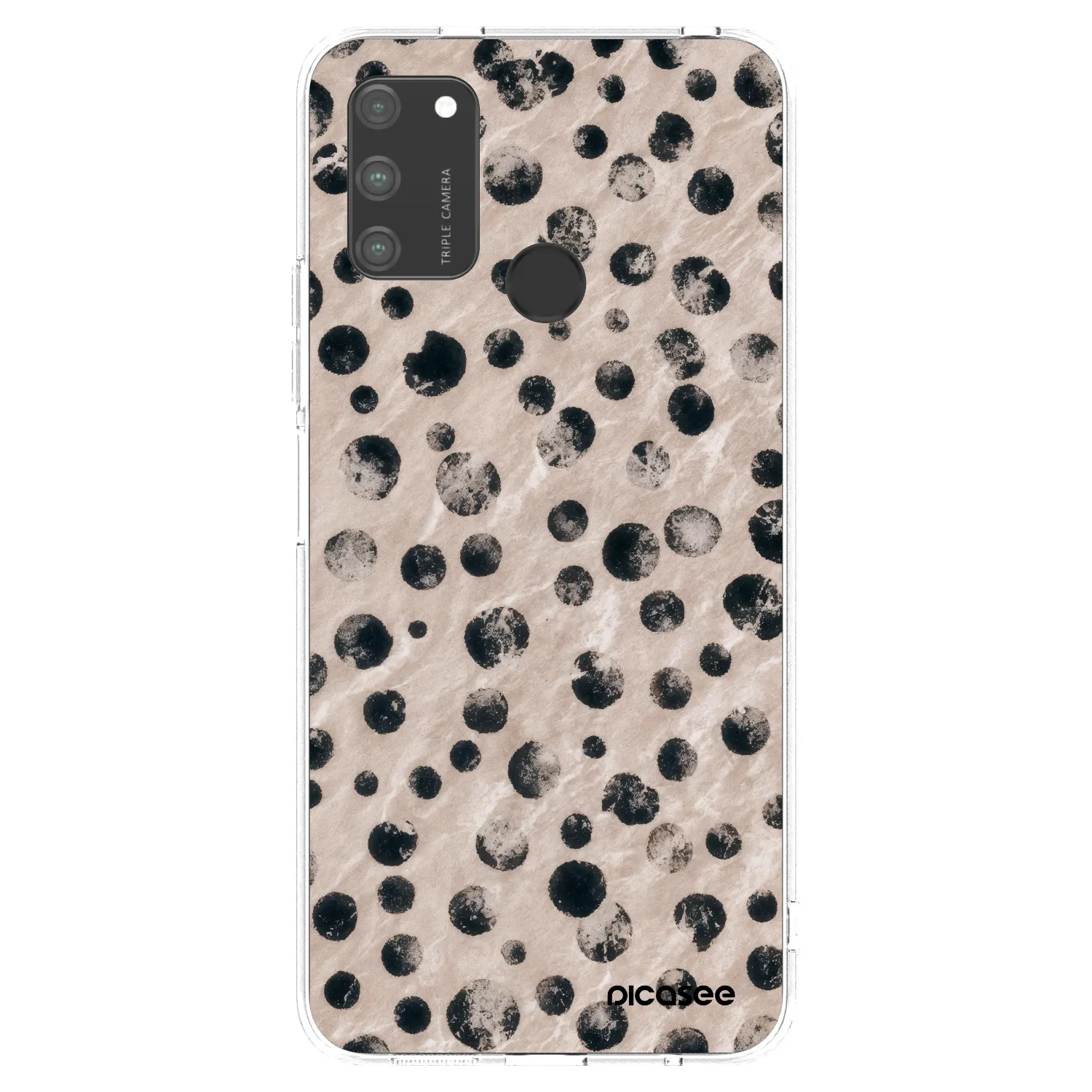 Picasee átlátszó szilikon tok az alábbi mobiltelefonokra Honor 9A - Inked
