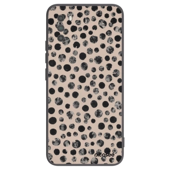 Picasee fekete szilikon tok az alábbi mobiltelefonokra Xiaomi Poco M3 - Dots