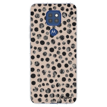 Picasee átlátszó szilikon tok az alábbi mobiltelefonokra Motorola Moto G9 Play - Dots