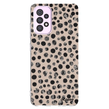 Picasee átlátszó szilikon tok az alábbi mobiltelefonokra Samsung Galaxy A32 5G A326B - Dots