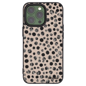 Picasee fekete szilikon tok az alábbi mobiltelefonokra Apple iPhone 13 Pro - Dots
