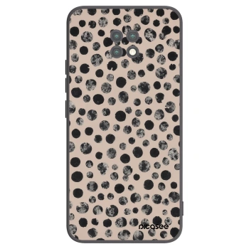 Picasee fekete szilikon tok az alábbi mobiltelefonokra Xiaomi Redmi Note 9T - Dots