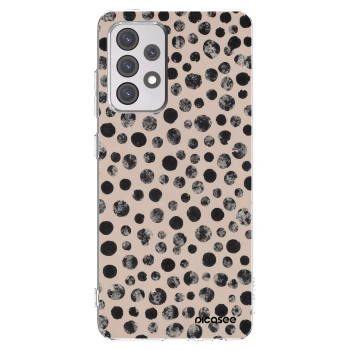 Picasee átlátszó szilikon tok az alábbi mobiltelefonokra Samsung Galaxy A52s 5G A528B - Dots