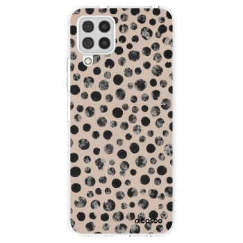 Picasee átlátszó szilikon tok az alábbi mobiltelefonokra Samsung Galaxy A22 A225F 4G - Dots