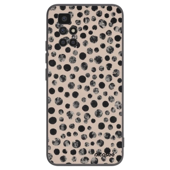 Picasee fekete szilikon tok az alábbi mobiltelefonokra Xiaomi Redmi 10 - Dots