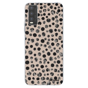 Picasee átlátszó szilikon tok az alábbi mobiltelefonokra Vivo Y20s - Dots