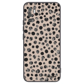 Picasee fekete szilikon tok az alábbi mobiltelefonokra Xiaomi Poco M3 Pro 5G - Dots