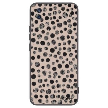 Picasee fekete szilikon tok az alábbi mobiltelefonokra Vivo Y11s - Dots