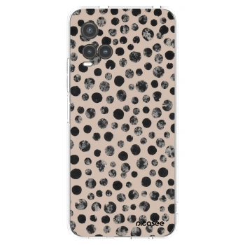 Picasee átlátszó szilikon tok az alábbi mobiltelefonokra Vivo Y33s - Dots
