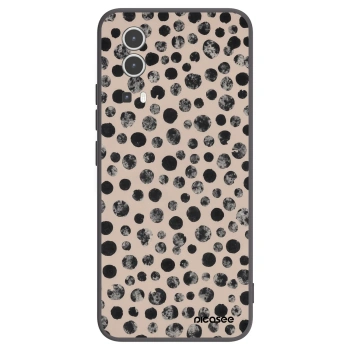 Picasee fekete szilikon tok az alábbi mobiltelefonokra Vivo Y72 5G - Dots