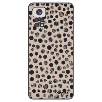 Picasee fekete szilikon tok az alábbi mobiltelefonokra Xiaomi Redmi Note 11 - Dots