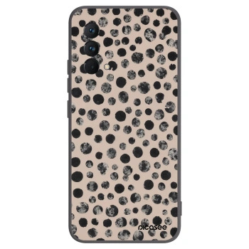 Picasee fekete szilikon tok az alábbi mobiltelefonokra Realme GT Master Edition 5G - Dots