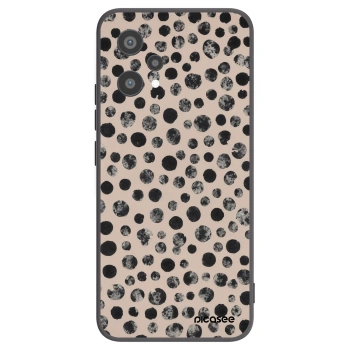 Picasee fekete szilikon tok az alábbi mobiltelefonokra Realme 9 Pro 5G - Dots