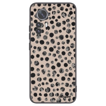Picasee fekete szilikon tok az alábbi mobiltelefonokra Xiaomi 12 Pro - Dots