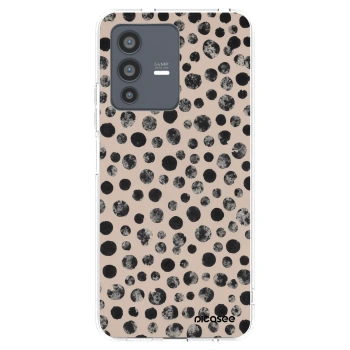 Picasee átlátszó szilikon tok az alábbi mobiltelefonokra Vivo V23 5G - Dots