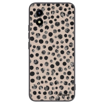 Picasee fekete szilikon tok az alábbi mobiltelefonokra Vivo Y01 - Dots