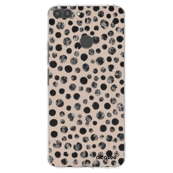 Picasee átlátszó szilikon tok az alábbi mobiltelefonokra Huawei P Smart - Dots