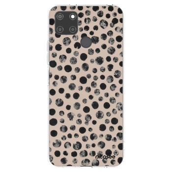 Picasee átlátszó szilikon tok az alábbi mobiltelefonokra Realme C21Y - Dots