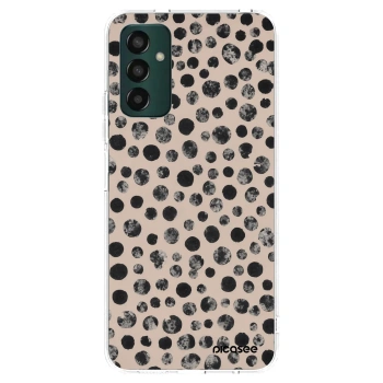 Picasee átlátszó szilikon tok az alábbi mobiltelefonokra Samsung Galaxy M13 M135F - Dots