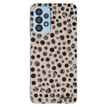 Picasee átlátszó szilikon tok az alábbi mobiltelefonokra Samsung Galaxy A23 A235F 4G - Dots