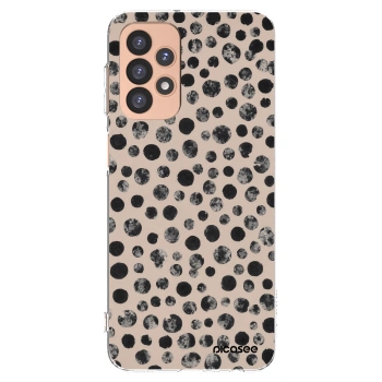 Picasee átlátszó szilikon tok az alábbi mobiltelefonokra Samsung Galaxy A23 A236B 5G - Dots