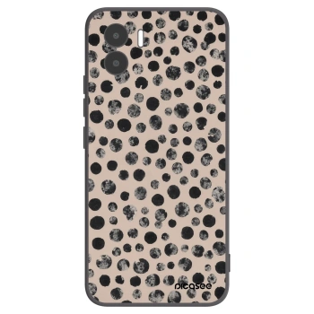 Picasee fekete szilikon tok az alábbi mobiltelefonokra Xiaomi Redmi A1 - Dots