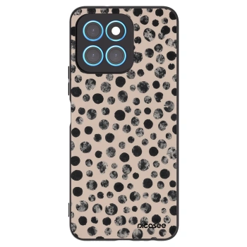 Picasee fekete szilikon tok az alábbi mobiltelefonokra Honor X8 5G - Dots