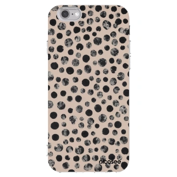 Picasee átlátszó szilikon tok az alábbi mobiltelefonokra Apple iPhone 6/6S - Dots