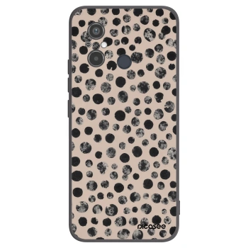 Picasee fekete szilikon tok az alábbi mobiltelefonokra Xiaomi Redmi 12C - Dots