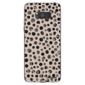 Picasee átlátszó szilikon tok az alábbi mobiltelefonokra Samsung Galaxy S8 G950F - Dots