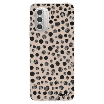 Picasee átlátszó szilikon tok az alábbi mobiltelefonokra Motorola Moto G51 - Dots