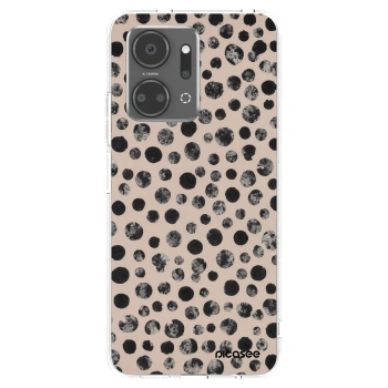 Picasee átlátszó szilikon tok az alábbi mobiltelefonokra Honor X7a - Dots